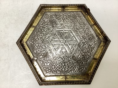 Lot 189 - SYRIAN TABLE BISCUIT TIN