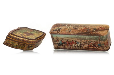 Lot 190 - TWO BISCUIT TINS