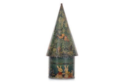 Lot 192 - MABEL LUCIE ATTWELL FAIRY TREE BISCUIT TIN
