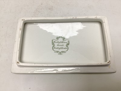 Lot 194 - ROYAL DOULTON CHINA CHEST OF DRAWERS BISCUIT TIN