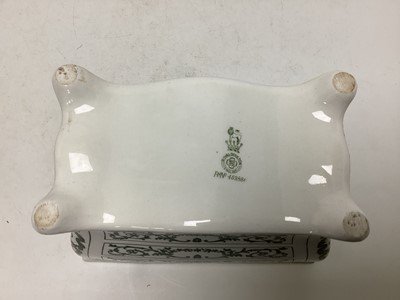 Lot 194 - ROYAL DOULTON CHINA CHEST OF DRAWERS BISCUIT TIN