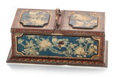 Lot 150 - FLORAL BISCUIT TIN