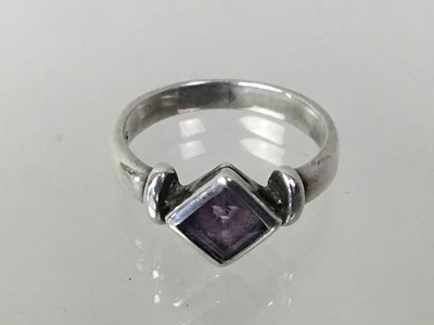 Lot 27 - FIVE SILVER RINGS