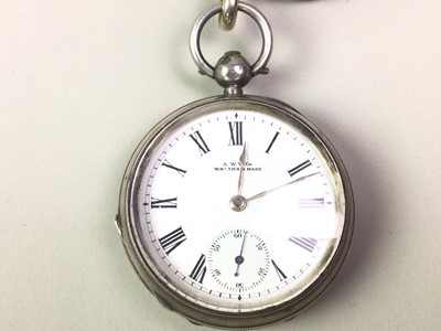 Lot 8 - SILVER POCKET WATCH