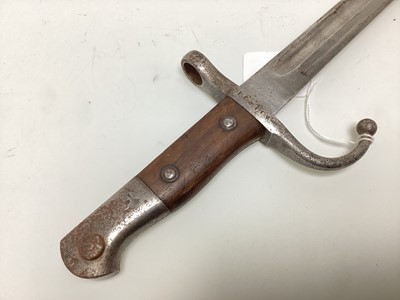 Lot 73 - TURKISH MAUSER BAYONET
