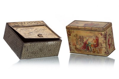 Lot 252 - TWO BISCUIT TINS