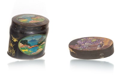 Lot 253 - FIVE BISCUIT TINS