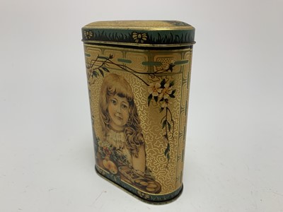 Lot 253 - FIVE BISCUIT TINS
