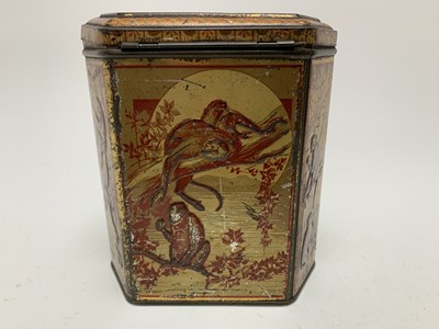 Lot 253 - FIVE BISCUIT TINS