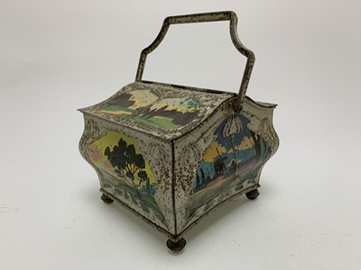 Lot 253 - FIVE BISCUIT TINS
