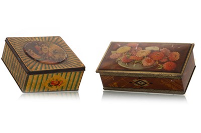 Lot 254 - FOUR BISCUIT TINS