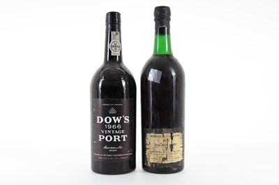 Lot 53 - DOW'S 1966 VINTAGE AND REBELLO VALENTE 1970 VINTAGE