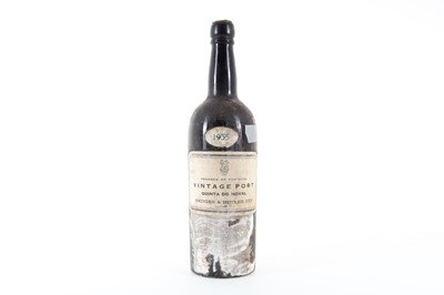 Lot 58 - HEDGES & BUTLER 1955 VINTAGE QUINTA DO NOVAL