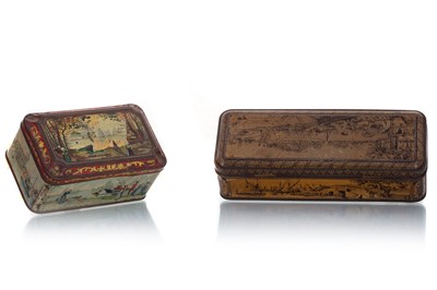 Lot 259 - FIVE BISCUIT TINS