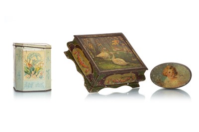 Lot 260 - SIX BISCUIT TINS