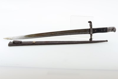 Lot 83 - PORTUGESE M1885 KROPATSCHEK BAYONET