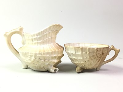 Lot 192 - BELLEEK STYLE PART TEA SERVICE