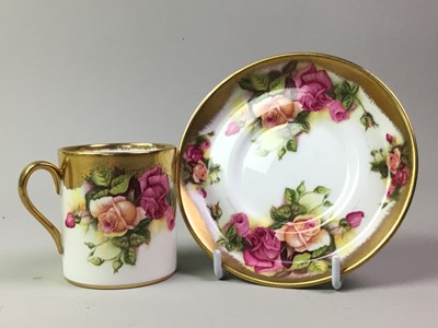 Lot 194 - SIX ROYAL CHELSEA COFFEE CANS AND SAUCERS