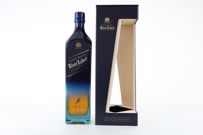 Lot 80 - JOHNNIE WALKER BLUE LABEL KARMAN LINE EDITION 1L