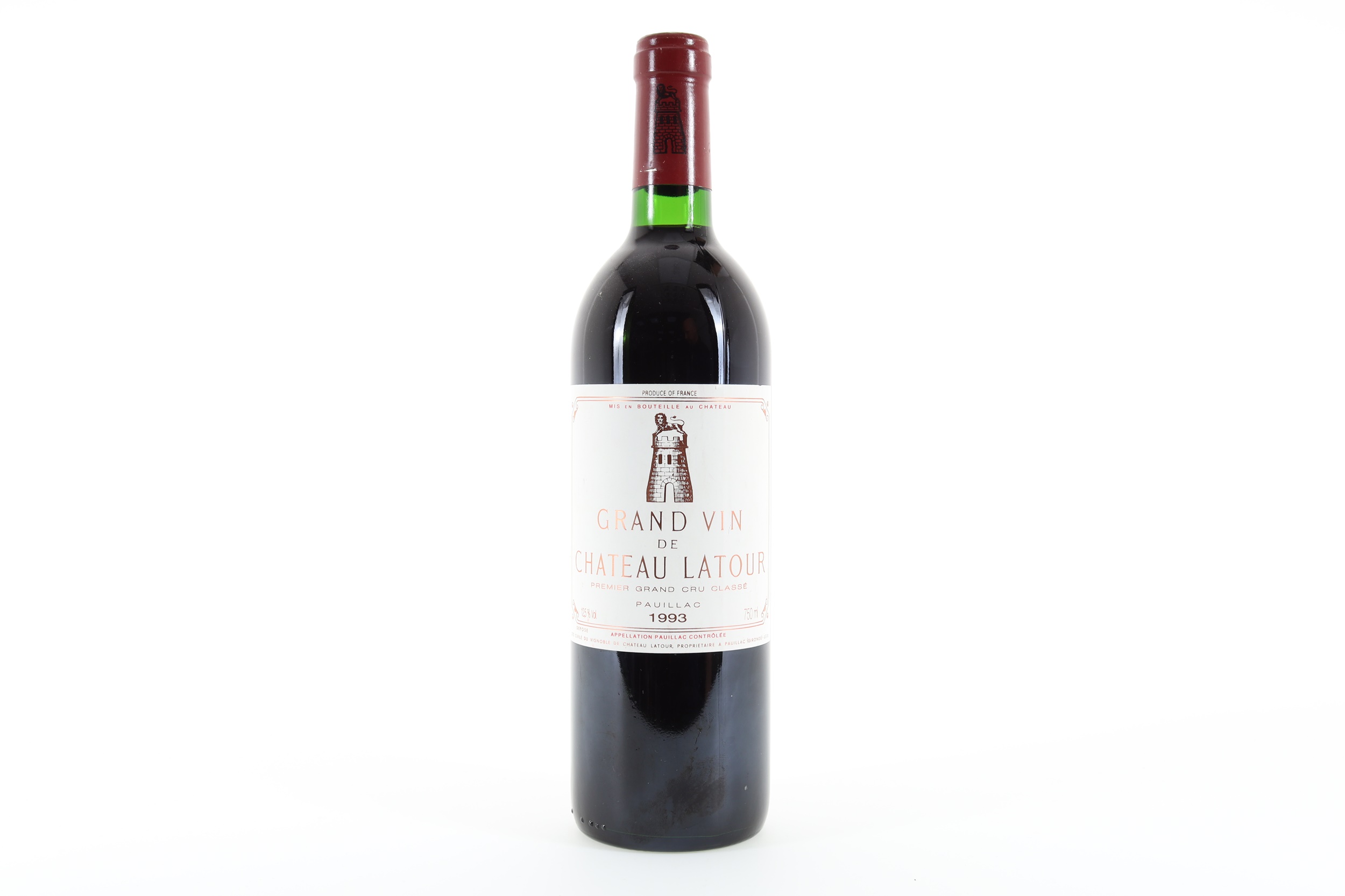 Lot 82 - GRAND VIN DE CHATEAU LATOUR 1993 PAUILLAC
