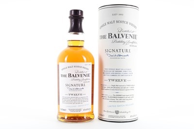 Lot 92 - BALVENIE 12 YEAR OLD SIGNATURE BATCH #1