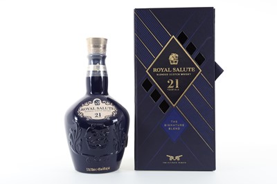 Lot 93 - CHIVAS ROYAL SALUTE 21 YEAR OLD KRISTJANA S WILLIAMS LIMITED EDITION