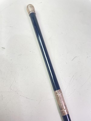 Lot 131 - SILVER MOUNTED EBONY CONDUCTOR'S BATON