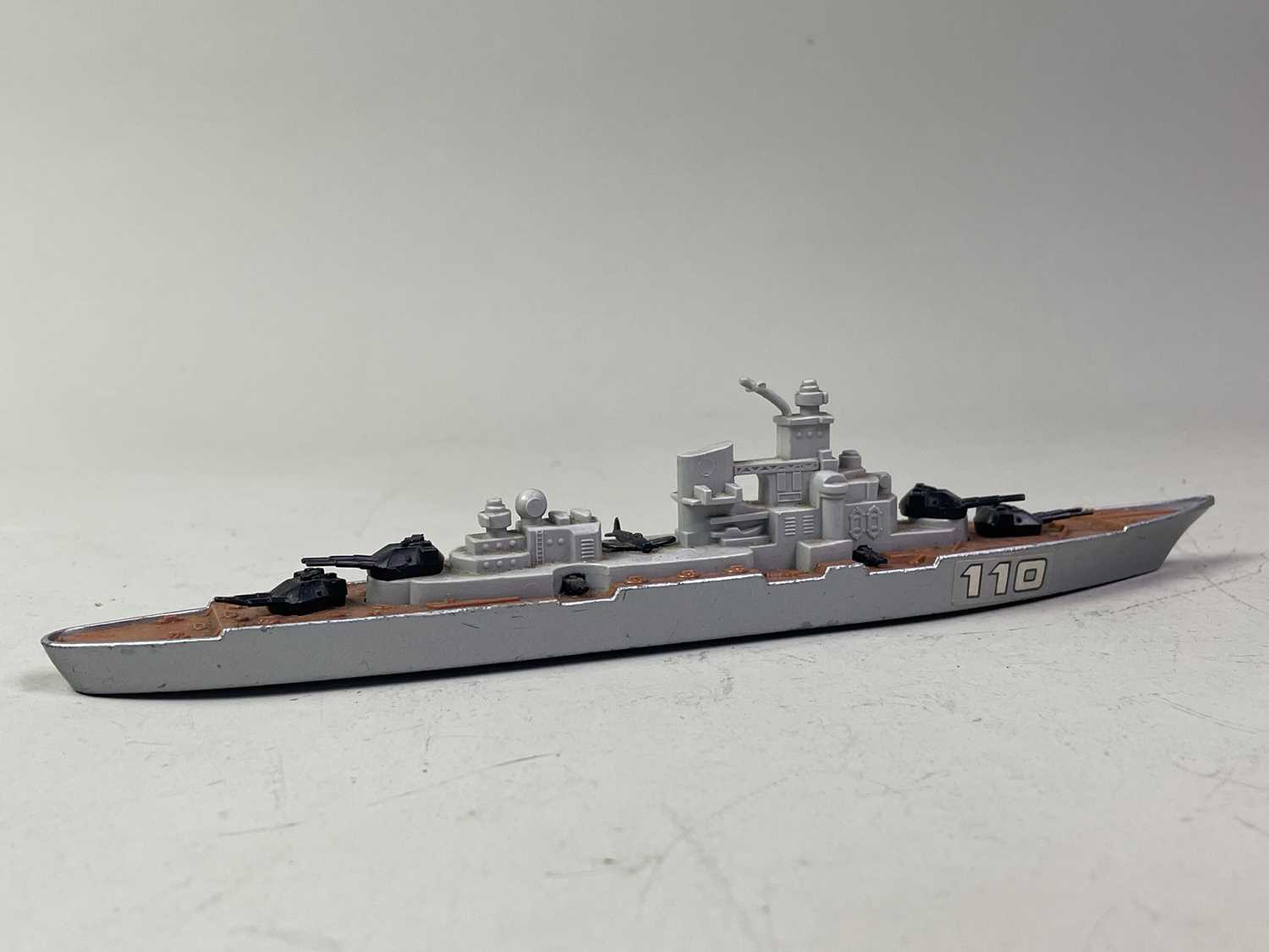 Lot 135 - SIX DINKY DIE-CAST SHIPS