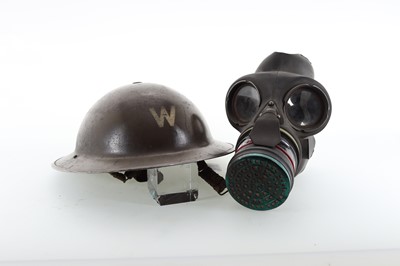 Lot 97 - 1939 BRODIE-TYPE WARDEN'S HELMET