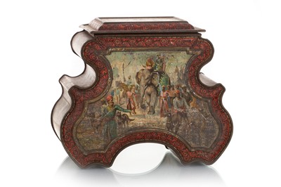 Lot 266 - INDIAN BISCUIT TIN