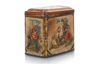 Lot 267 - VICTORIA CROSS EPISODES BISCUIT TIN