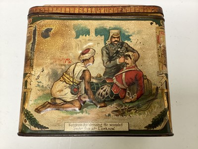 Lot 267 - VICTORIA CROSS EPISODES BISCUIT TIN