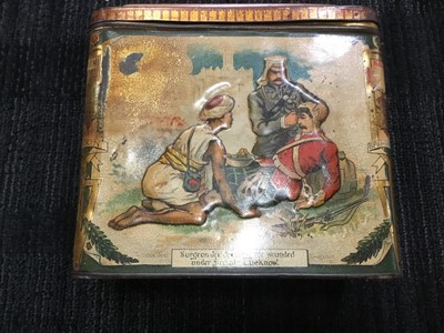 Lot 267 - VICTORIA CROSS EPISODES BISCUIT TIN