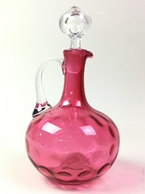 Lot 142 - COLLECTION OF CRANBERRY GLASS