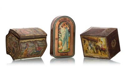 Lot 270 - SIX BISCUIT TINS