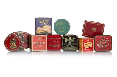 Lot 273 - COLLECTION OF SMALL BISCUIT TINS