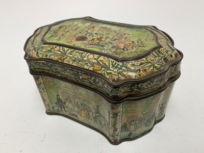 Lot 277 - FIVE BISCUIT TINS