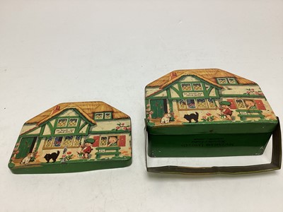 Lot 1 - MABEL LUCIE ATTWELL HOUSE BISCUIT TIN