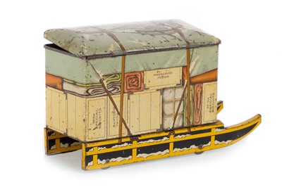 Lot 4 - SLEIGH BISCUIT TIN