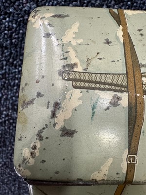 Lot 4 - SLEIGH BISCUIT TIN