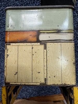 Lot 4 - SLEIGH BISCUIT TIN