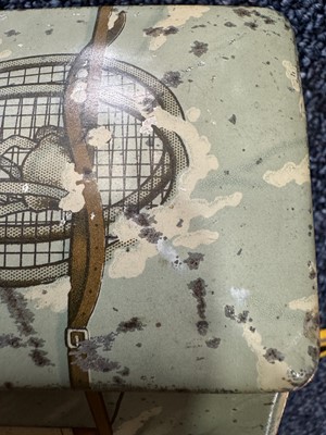 Lot 4 - SLEIGH BISCUIT TIN