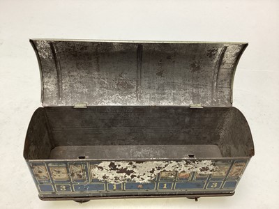 Lot 5 - TRAIN CARRIAGE BISCUIT TIN