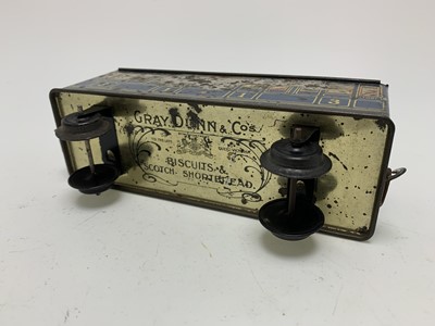 Lot 5 - TRAIN CARRIAGE BISCUIT TIN