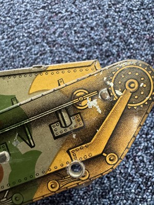 Lot 10 - TANK BISCUIT TIN