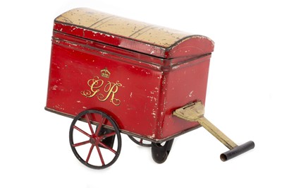 Lot 11 - POST CART BISCUIT TIN