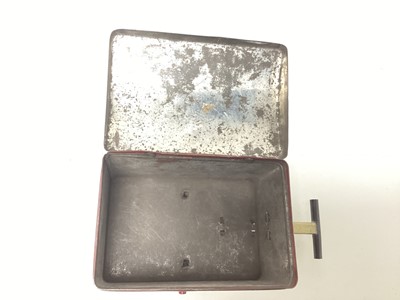 Lot 11 - POST CART BISCUIT TIN