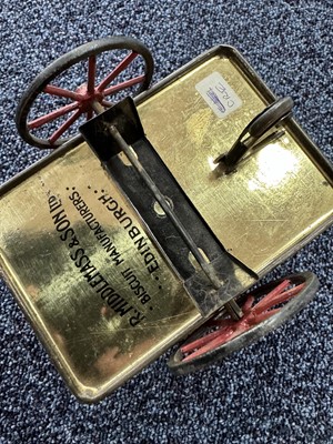 Lot 11 - POST CART BISCUIT TIN