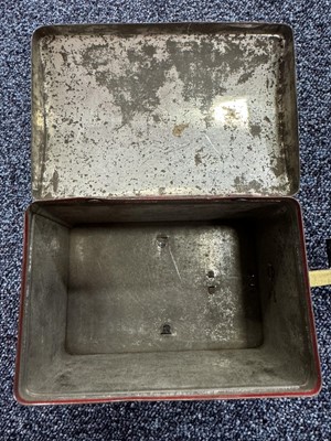 Lot 11 - POST CART BISCUIT TIN