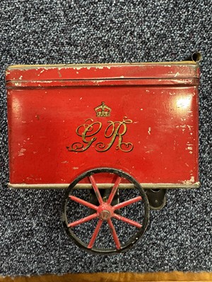 Lot 11 - POST CART BISCUIT TIN